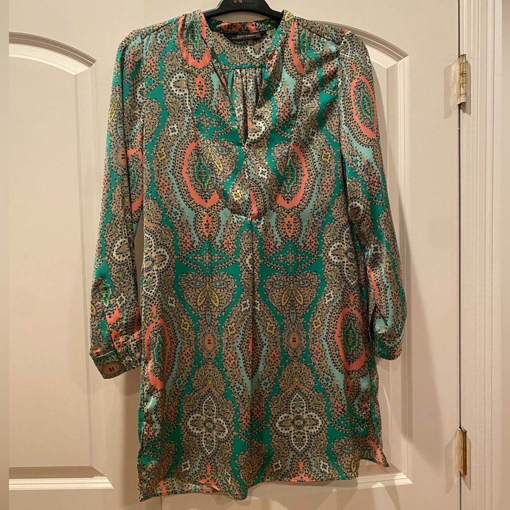 ZARA Long Sleeved Dress